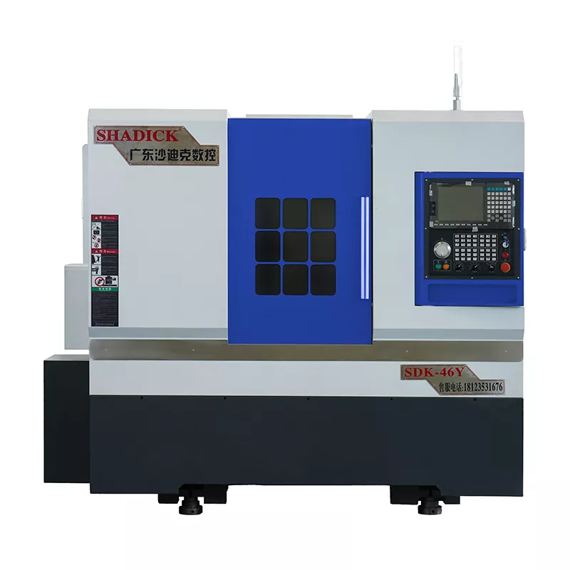 46-Tailstock Turn-Mill Composite CNC Μηχανή