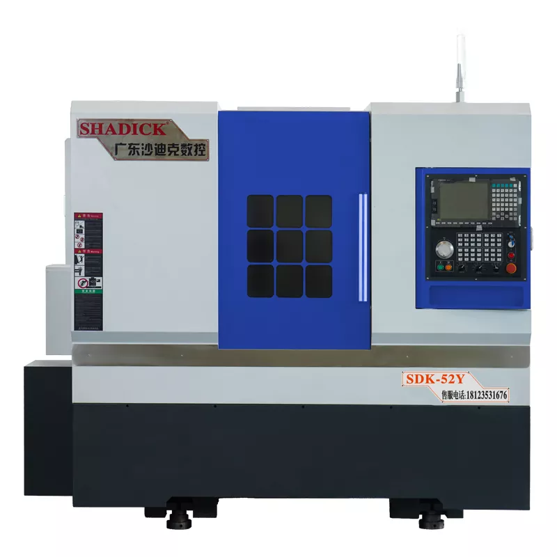 52-Tailstock Turn-Mill Composite CNC Μηχανή