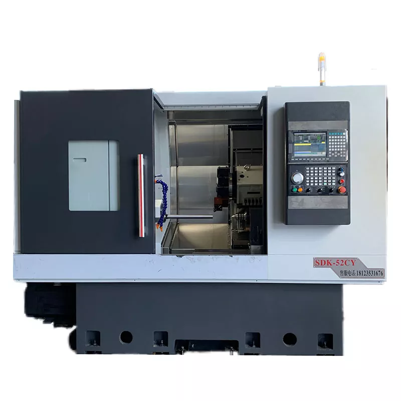 Παρεμβαλλόμενο y-axis turn-mill σύνθετα εργαλεία CNC